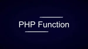 PHP Function