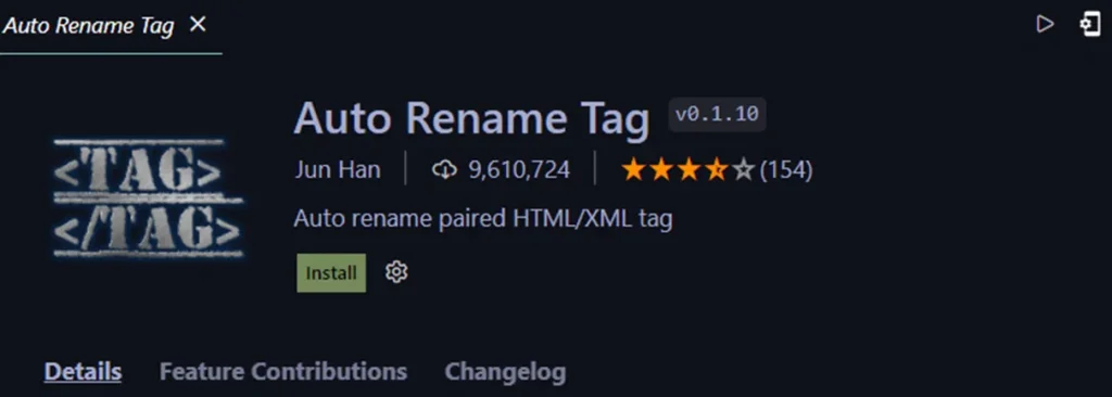 Auto Rename Tag