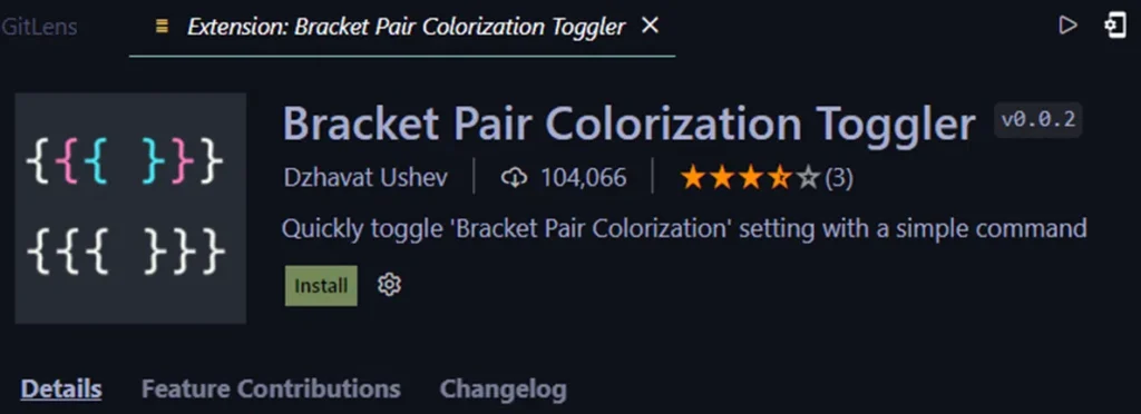 Bracket Pair Colorization Toggler