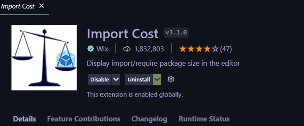 Import Cost